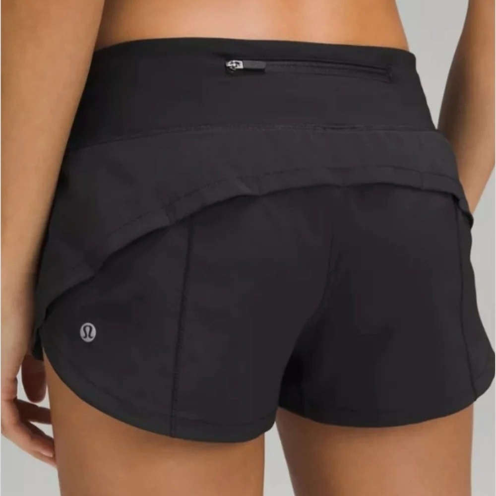 Lululemon Speed Up Short Black Size 10